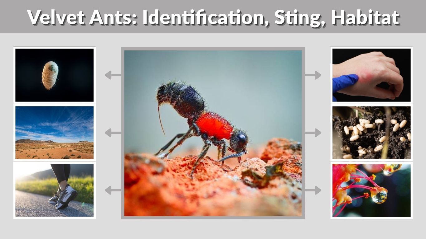 Velvet Ants: Identification, Sting, Habitat, Diet and Danger