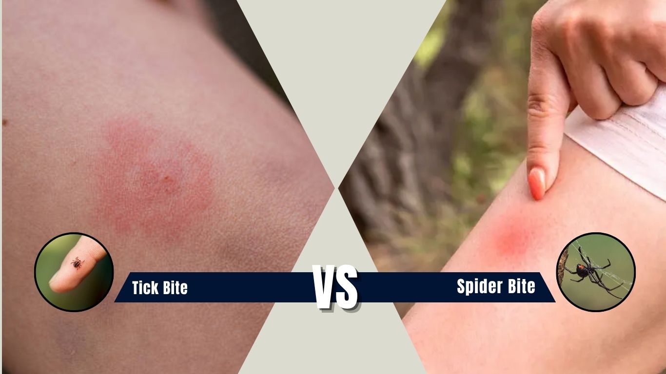 Tick Bite vs Spider Bite: Key Differences, Symptoms & Pictures
