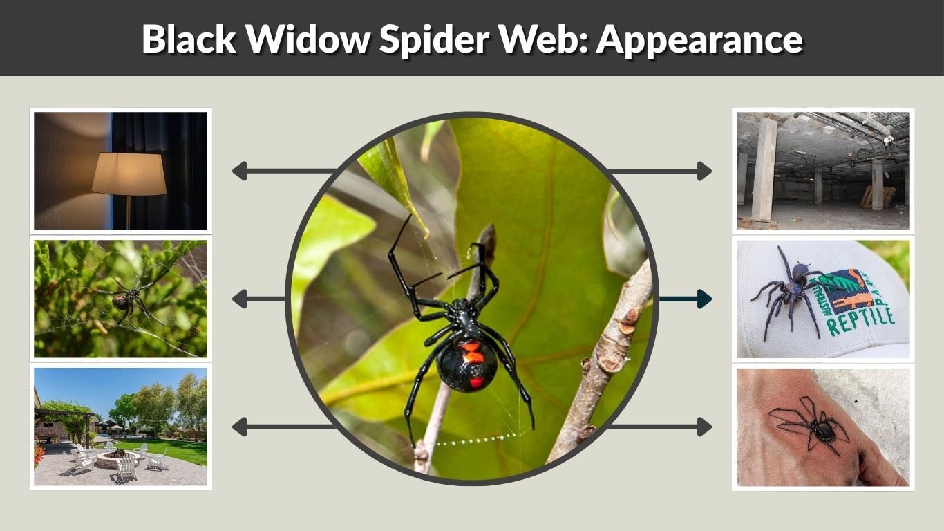 Black Widow Spider Web: Appearance, Facts and Identification