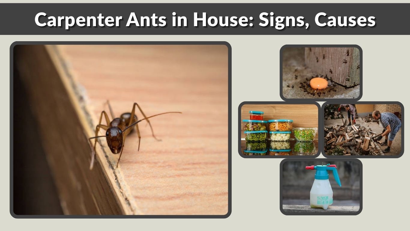 Carpenter Ants in House: Signs, Causes & Removal Tips