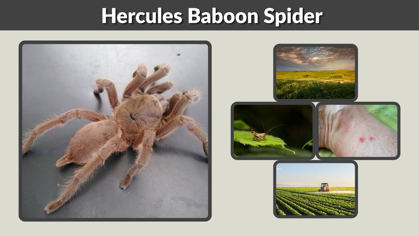 Hercules Baboon Spider: Identification, Size & Behavior