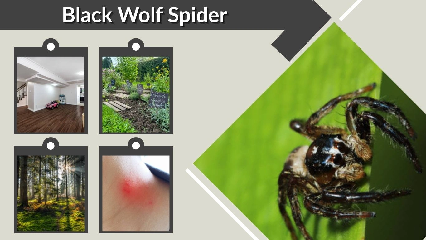 Black Wolf Spider: ID, Bite, Size & Facts Guide