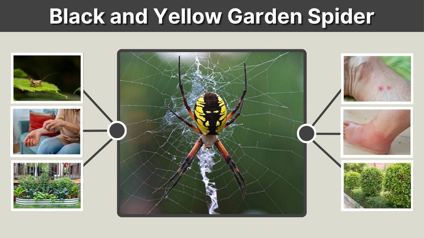 Black and Yellow Garden Spider: Habitat, Bite & Facts