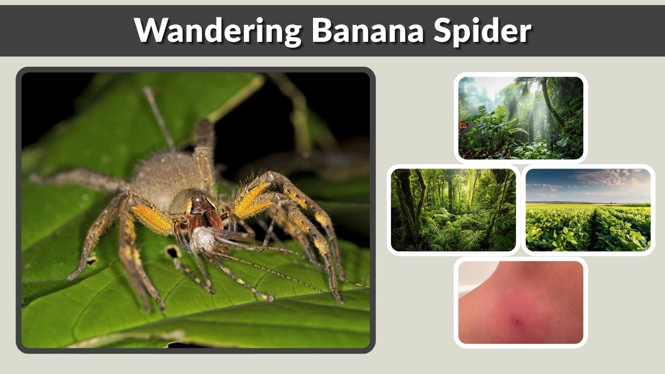 Wandering Banana Spider: Bite, Size and Danger Guide 
