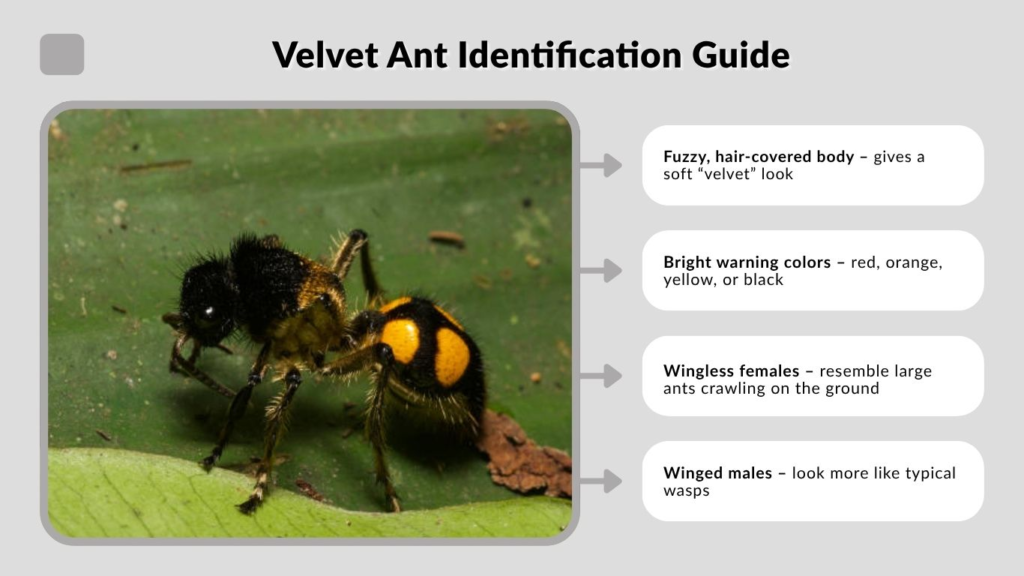 Velvet Ant Identification Guide