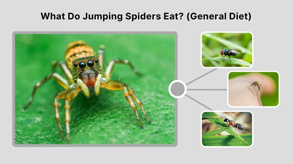 What Do Jumping Spiders Eat? (General Diet)