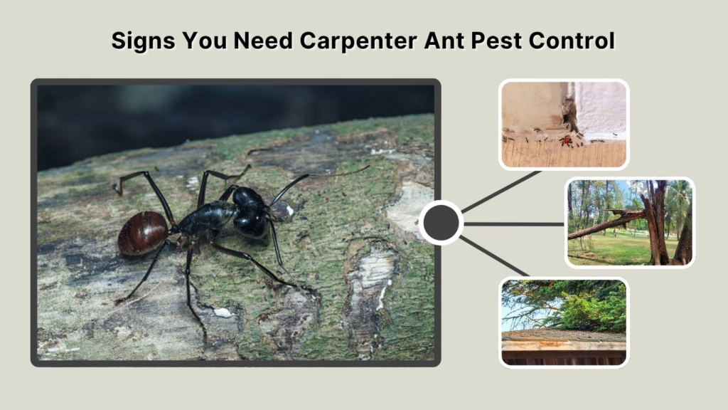 Signs You Need Carpenter Ant Pest Control