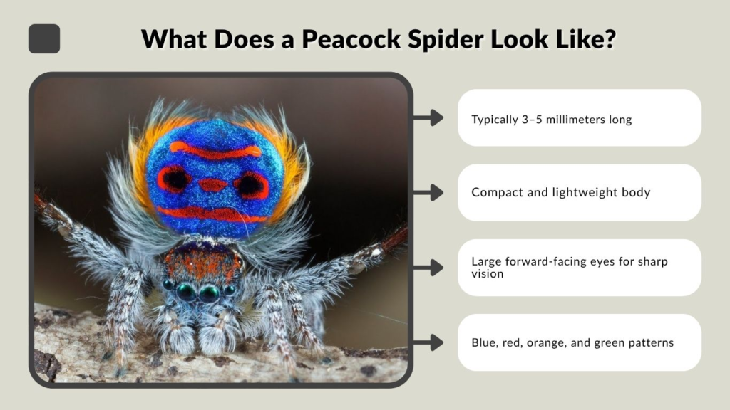 What Does a Peacock Spider Look Like?