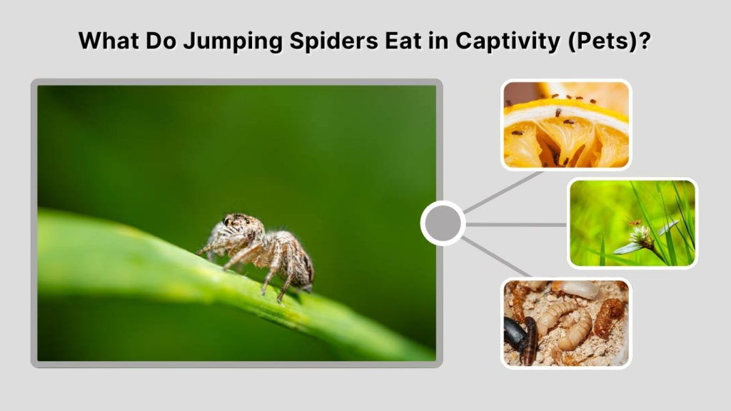 What Do Jumping Spiders Eat in Captivity (Pets)?