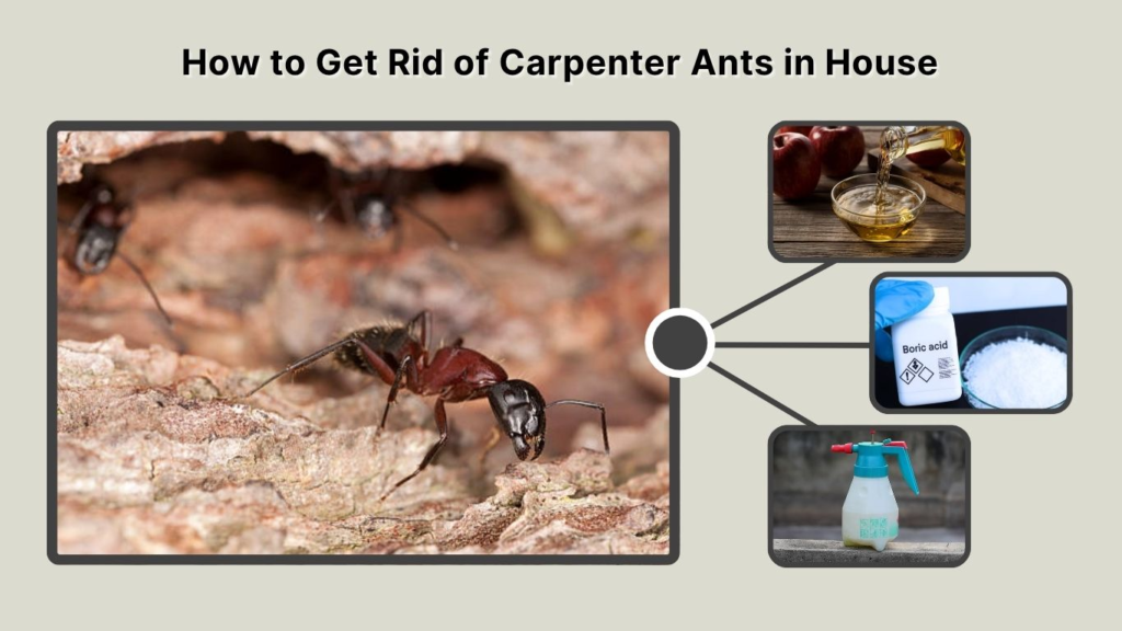 How to Get Rid of Carpenter Ants in House