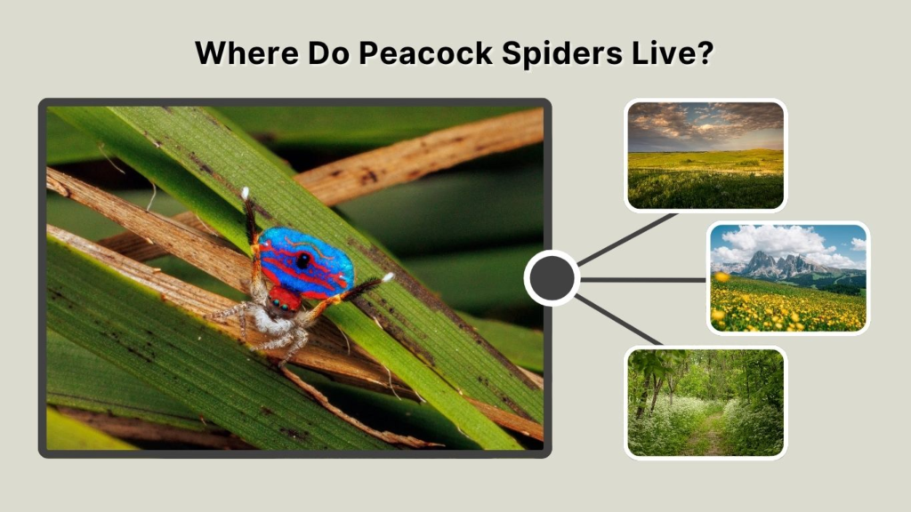 Where Do Peacock Spiders Live?