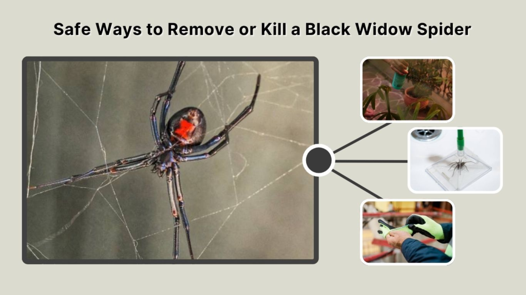 Safe Ways to Remove or Kill a Black Widow Spider