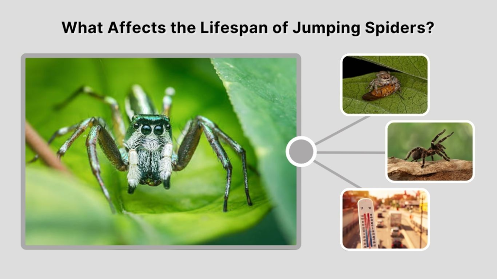 What Affects the Lifespan of Jumping Spiders?