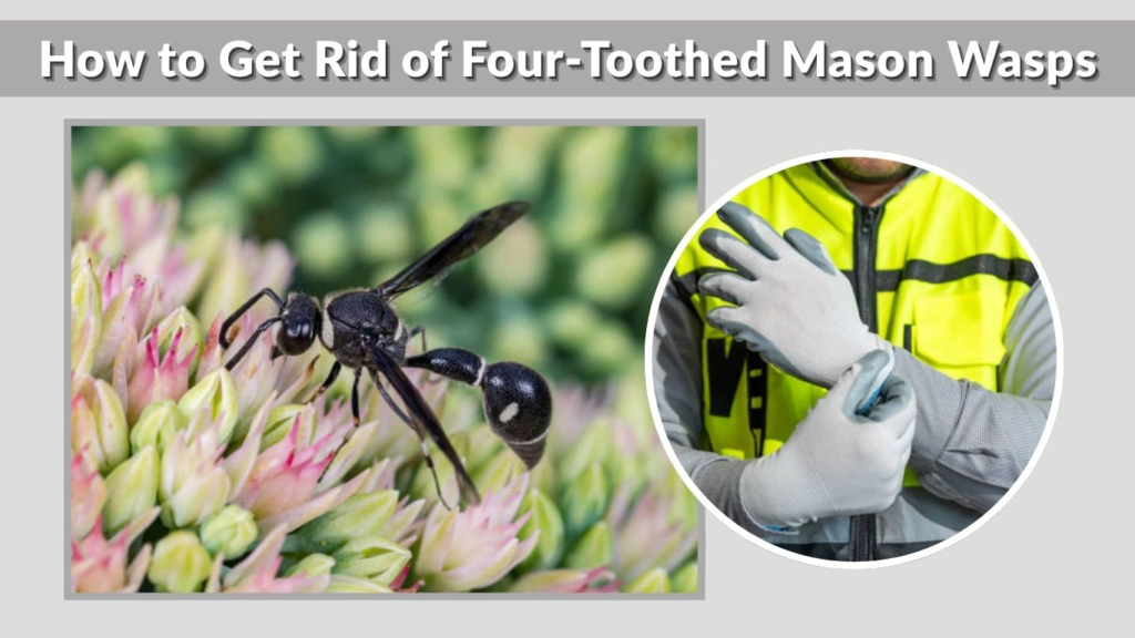How to Get Rid of Four-Toothed Mason Wasps