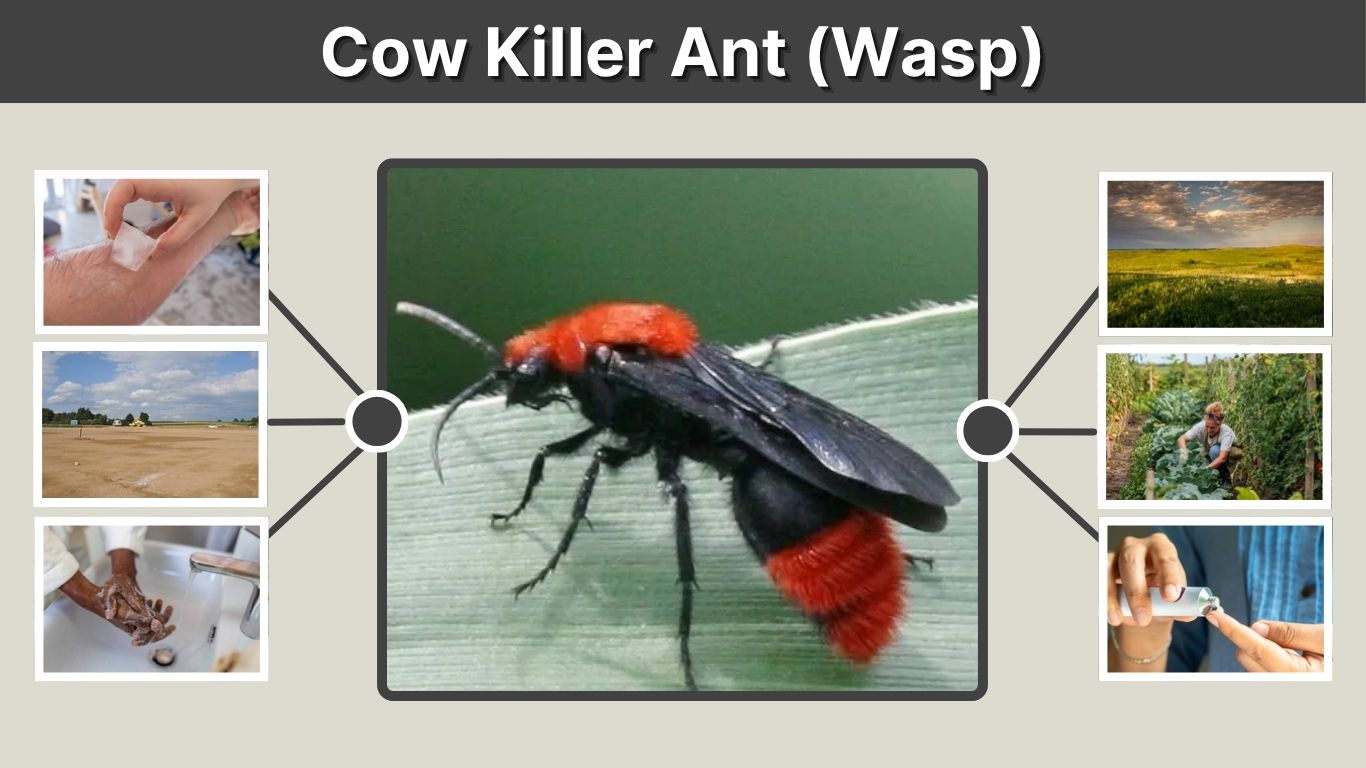 Cow Killer Ant (Wasp): Sting, Danger, Identification & Facts Guide