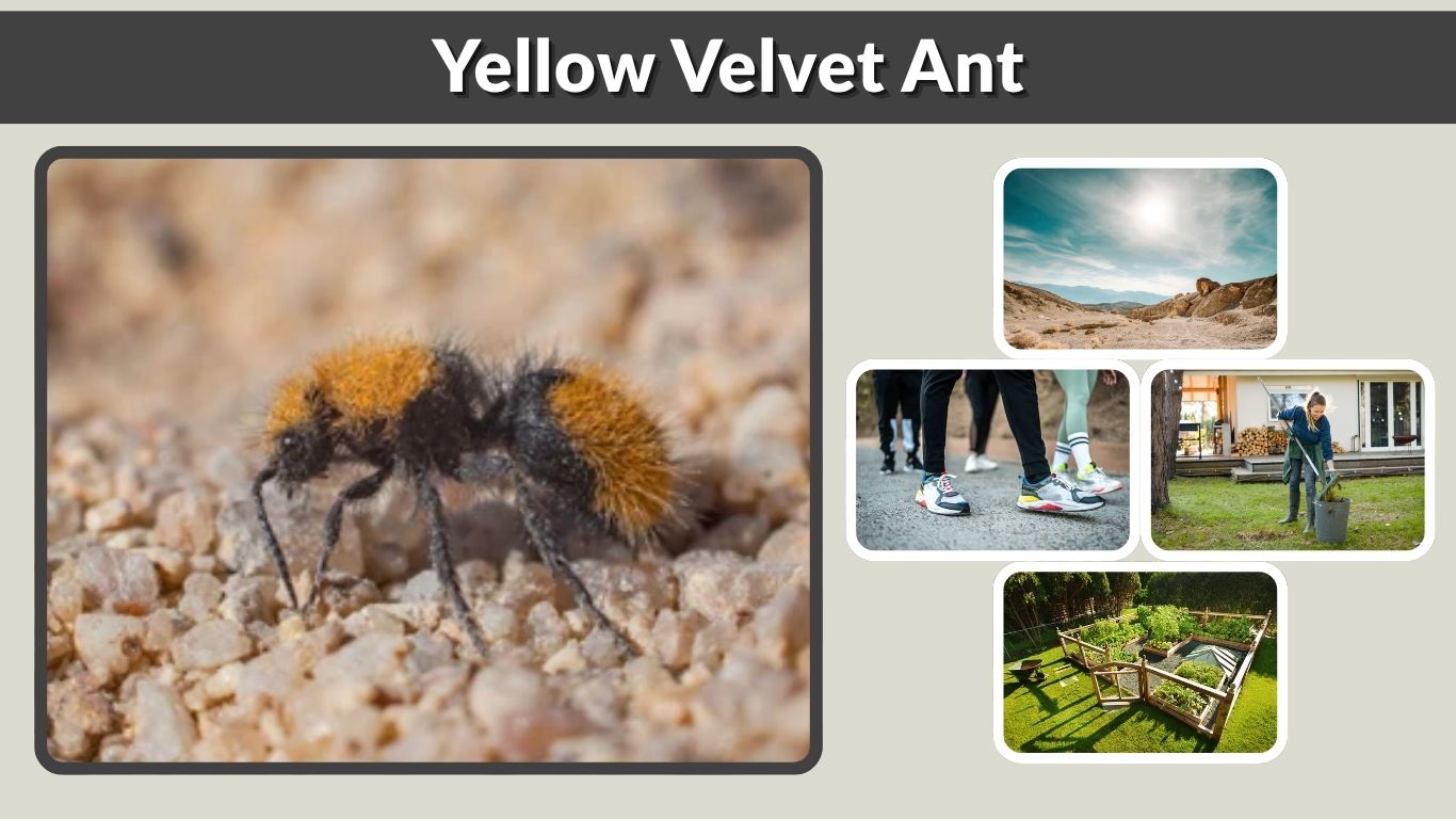 Yellow Velvet Ant: Identification, Sting, Habitat & Safety Guide