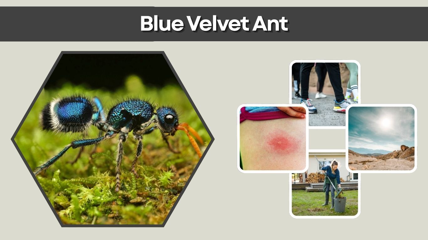 Blue Velvet Ant: Identification, Sting, Habitat & Safety Guide