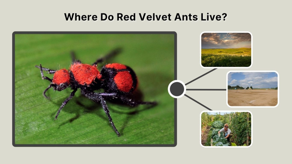 Where Do Red Velvet Ants Live?