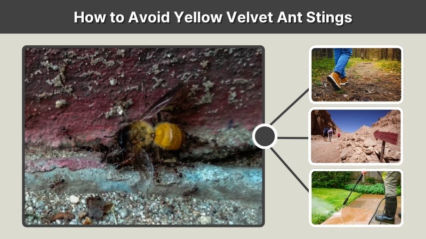 How to Avoid Yellow Velvet Ant Stings