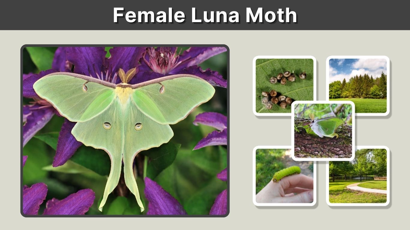 Female Luna Moth: Male vs Female Identification Guide