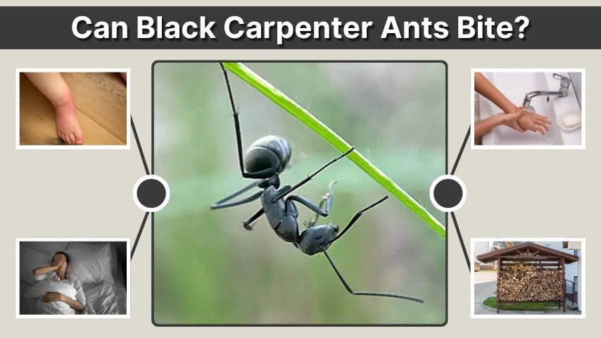 Can Black Carpenter Ants Bite? Risks and Treatment