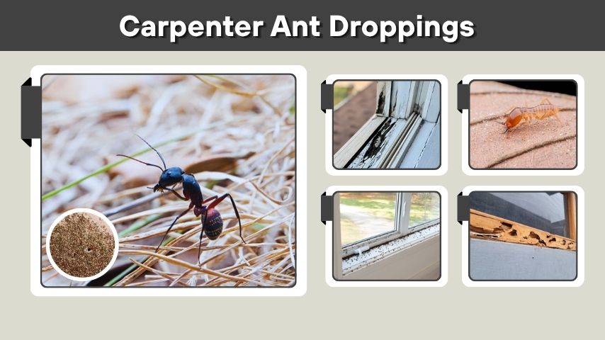 Carpenter Ant Droppings: What They Look Like