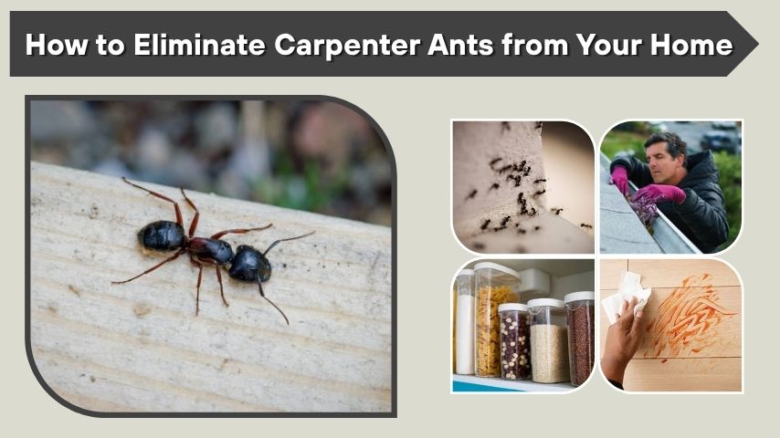 How to Eliminate Carpenter Ants from Your Home