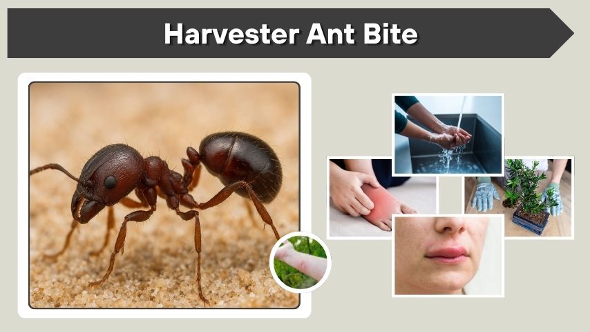 Harvester Ant Bite: Symptoms, Treatment, Pain, and Risks