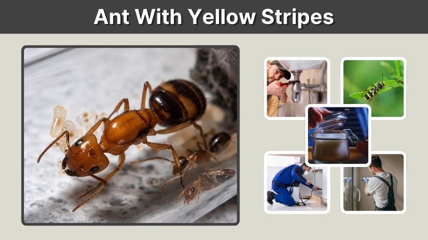 Ant With Yellow Stripes: Identification, Types, and Safety Guide