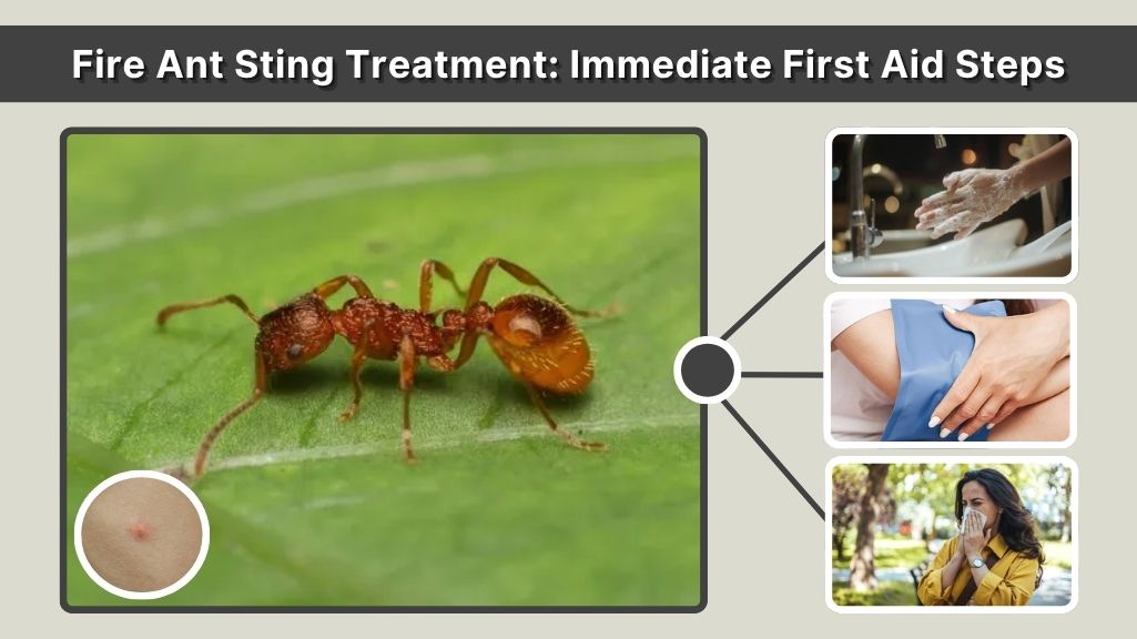 Fire Ant Sting Treatment: Immediate First Aid Steps
