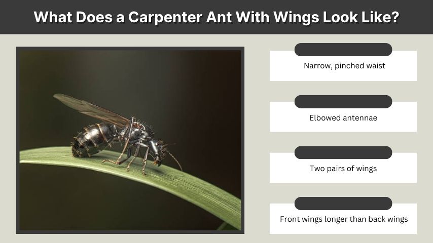 What Does a Carpenter Ant With Wings Look Like?