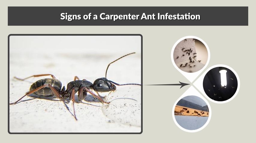 Signs of a Carpenter Ant Infestation