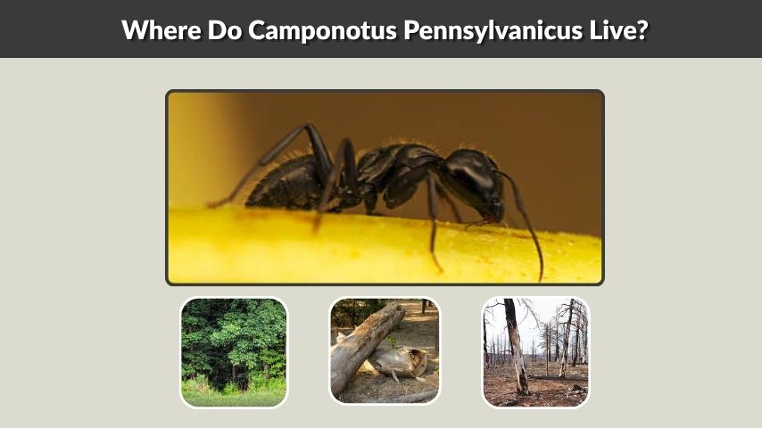 Where Do Camponotus Pennsylvanicus Live?