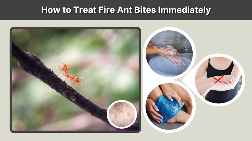 How to Treat Fire Ant Bites Immediately