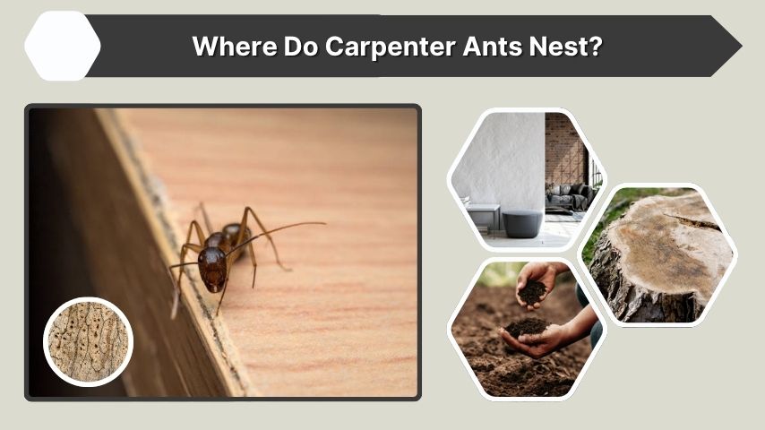 Where Do Carpenter Ants Nest?
