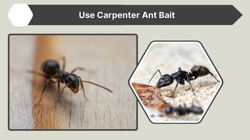 Step 3: Use Carpenter Ant Bait