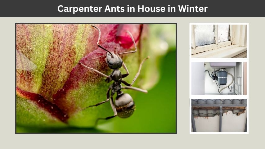 Carpenter Ants in House in Winter