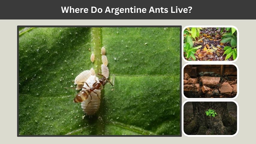 Where Do Argentine Ants Live?