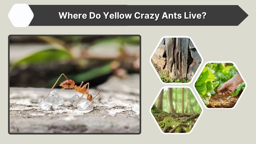 Where Do Yellow Crazy Ants Live?