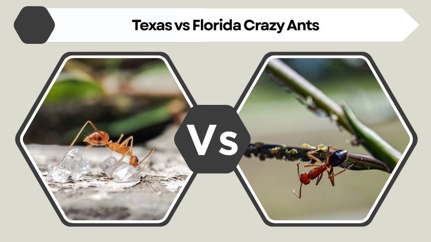Texas vs Florida Crazy Ants