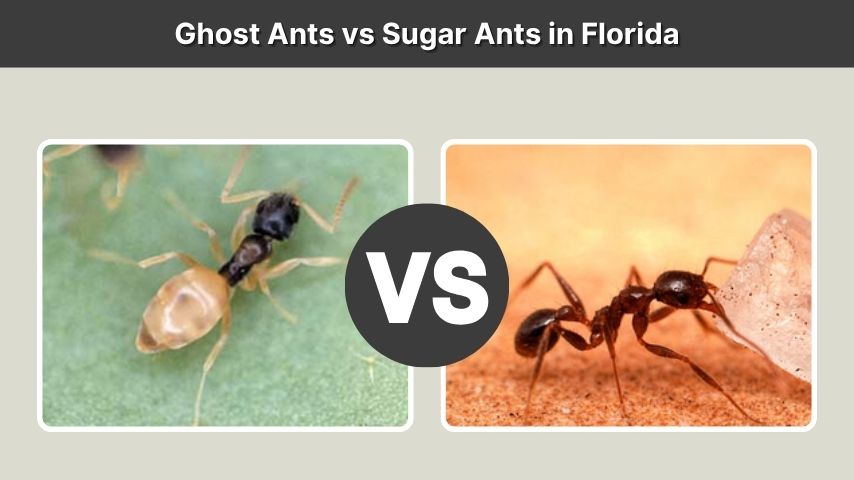 Ghost Ants vs Sugar Ants in Florida