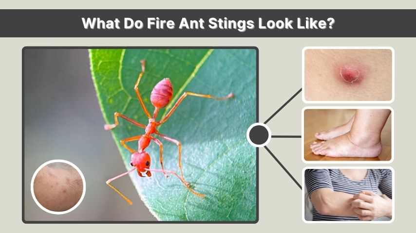 What Do Fire Ant Stings Look Like?