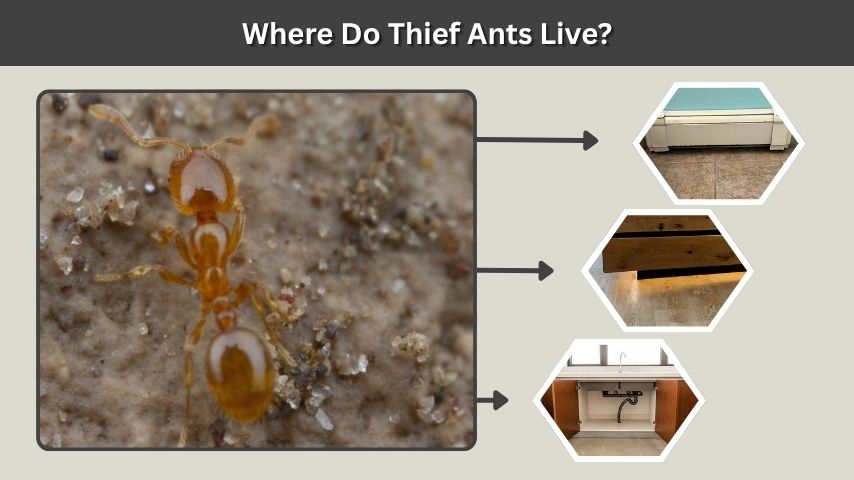 Where Do Thief Ants Live?