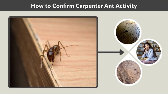 How to Confirm Carpenter Ant Activity