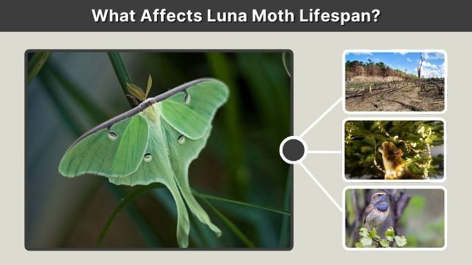 What Affects Luna Moth Lifespan?