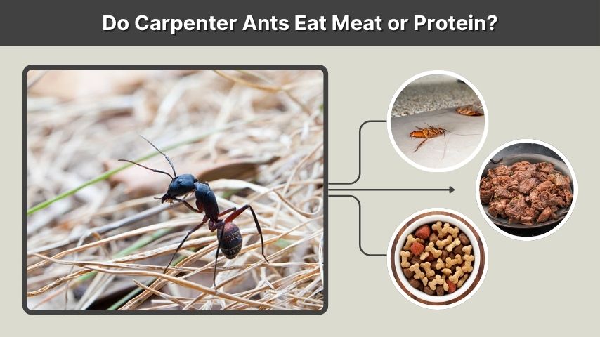 Do Carpenter Ants Eat Meat or Protein?