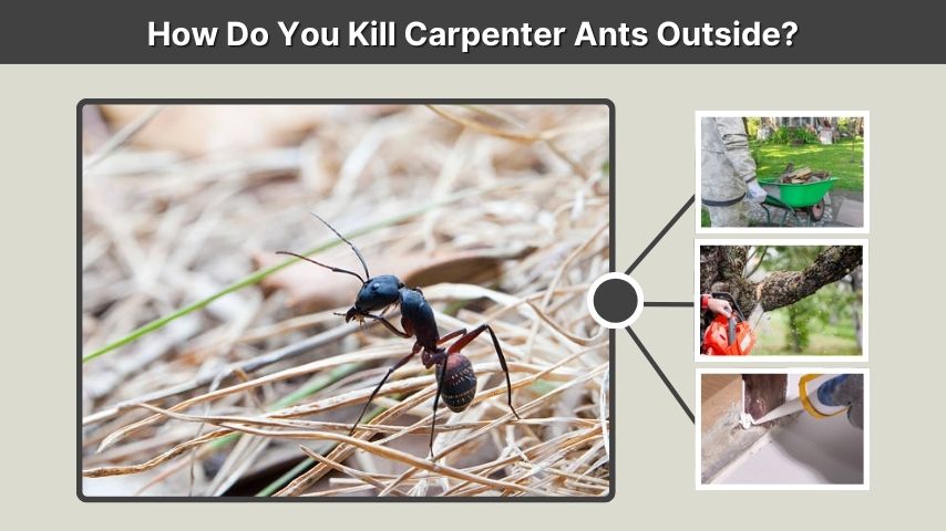 How Do You Kill Carpenter Ants Outside?