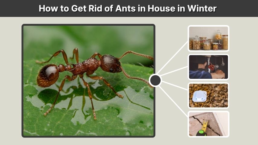 How to Get Rid of Ants in House in Winter