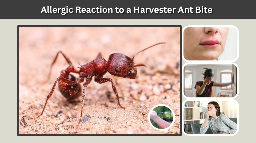 Allergic Reaction to a Harvester Ant Bite