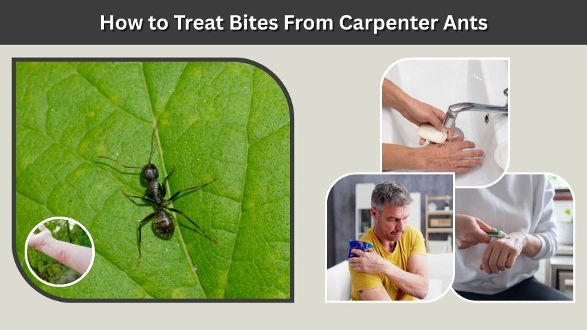 How to Treat Bites From Carpenter Ants